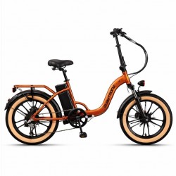 KRON ELEKTRONE LUNA HİDROLİK DİSK FREN KATLANIR GAZ KOLLU ELEKTRİKLİ BİSİKLET