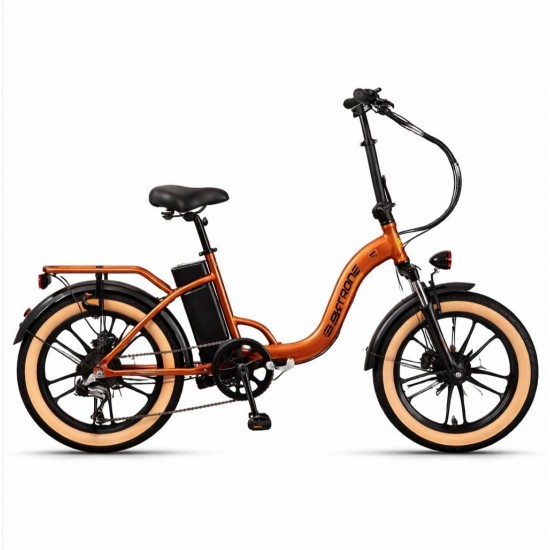 KRON ELEKTRONE LUNA HİDROLİK DİSK FREN KATLANIR GAZ KOLLU ELEKTRİKLİ BİSİKLET