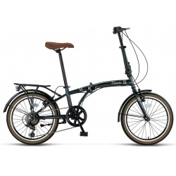 Ümit Cunda Katlanır Bisiklet | 20 Jant | Petrol Mavisi |Hafif ve Taşınabilir Şehir Bisikleti