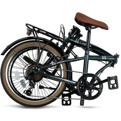 Ümit Cunda Katlanır Bisiklet | 20 Jant | Petrol Mavisi |Hafif ve Taşınabilir Şehir Bisikleti