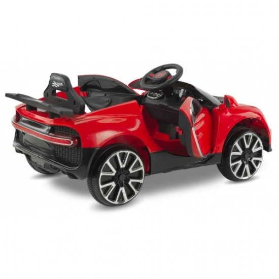 440 Bugo Drive 12V Kumandalı Akülü Araba - Kırmızı
