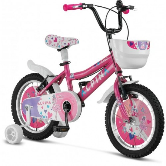 Ümit Alpina 16 Jant 4–6 Yaş Çocuk Bisikleti - Pembe