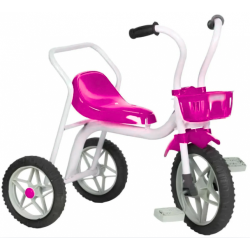 Salman Nostaljik Çocuk Bisikleti Metal Dayanıklı Gövde 40 KG Kapasiteli Pembe