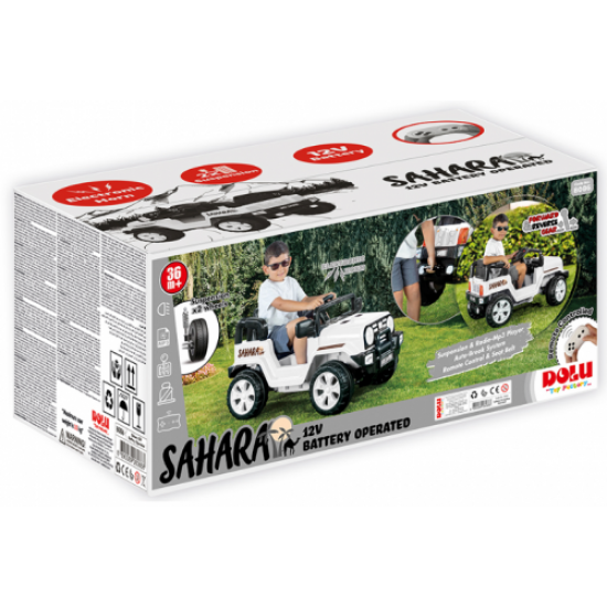 Dolu Sahara 12 Volt Uzaktan Kumandalı Akülü Araba