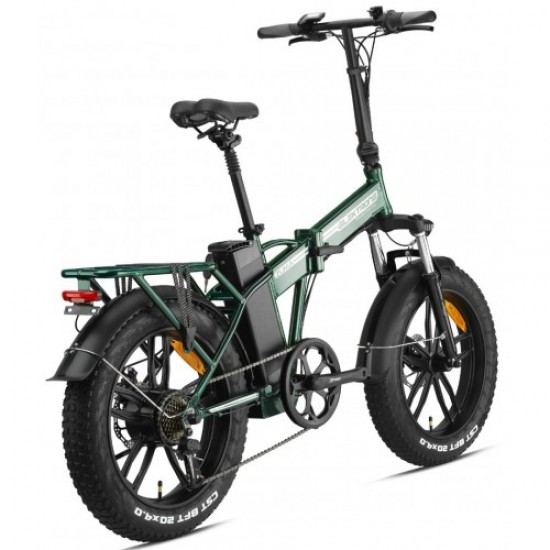 2025 Serisi Kron Zuma Elektrikli Katlanır Bisiklet (Gaz Kollu)