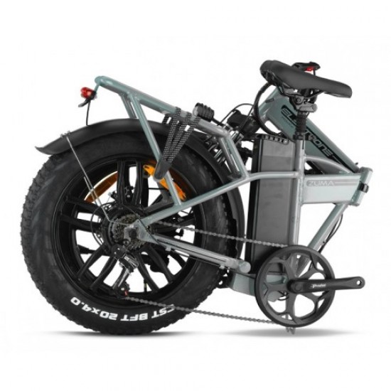 2025 Serisi Kron Zuma Elektrikli Katlanır Bisiklet (Gaz Kollu)