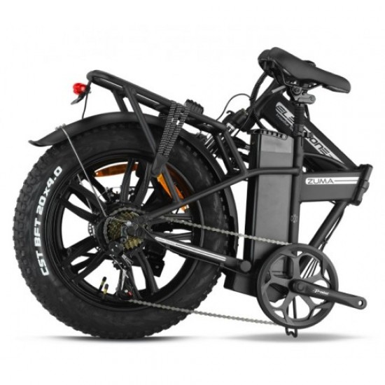 2025 Serisi Kron Zuma Elektrikli Katlanır Bisiklet (Gaz Kollu)