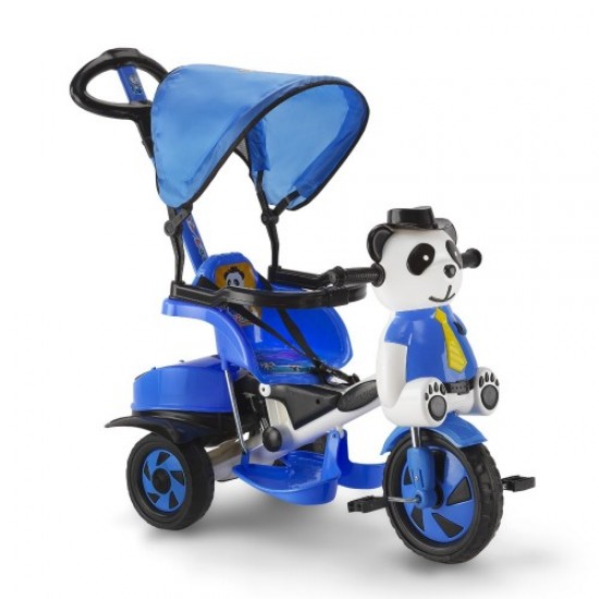 Baby Panda Ebeveyn Kontrollü Çocuk Bisikleti Mavi