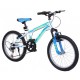 Tec Titan 20 Jant Ön Amortisörlü – Vitesli Bisiklet (6–9 Yaş) Beyaz-Mavi