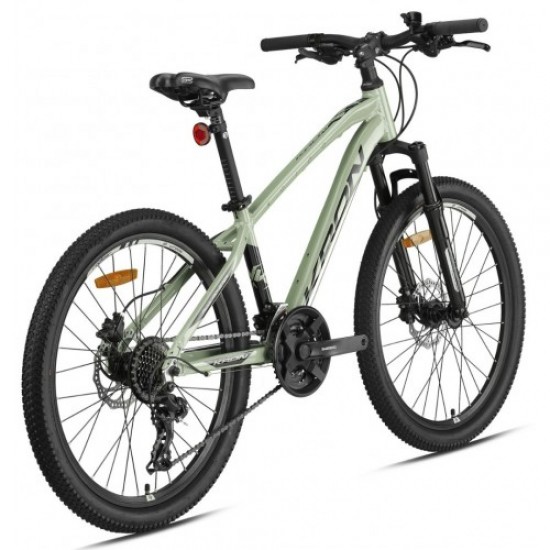 Kron XC 100 2025 27,5 Hidrolik Disk Fren MTB Bisiklet Parlak Bej - Siyah