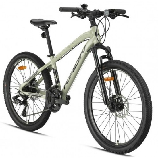 Kron XC 100 2025 27,5 Hidrolik Disk Fren MTB Bisiklet Parlak Bej - Siyah